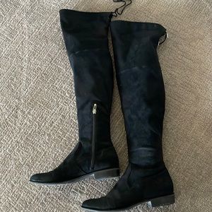 Black over the knee boots, Marc Fisher 9M